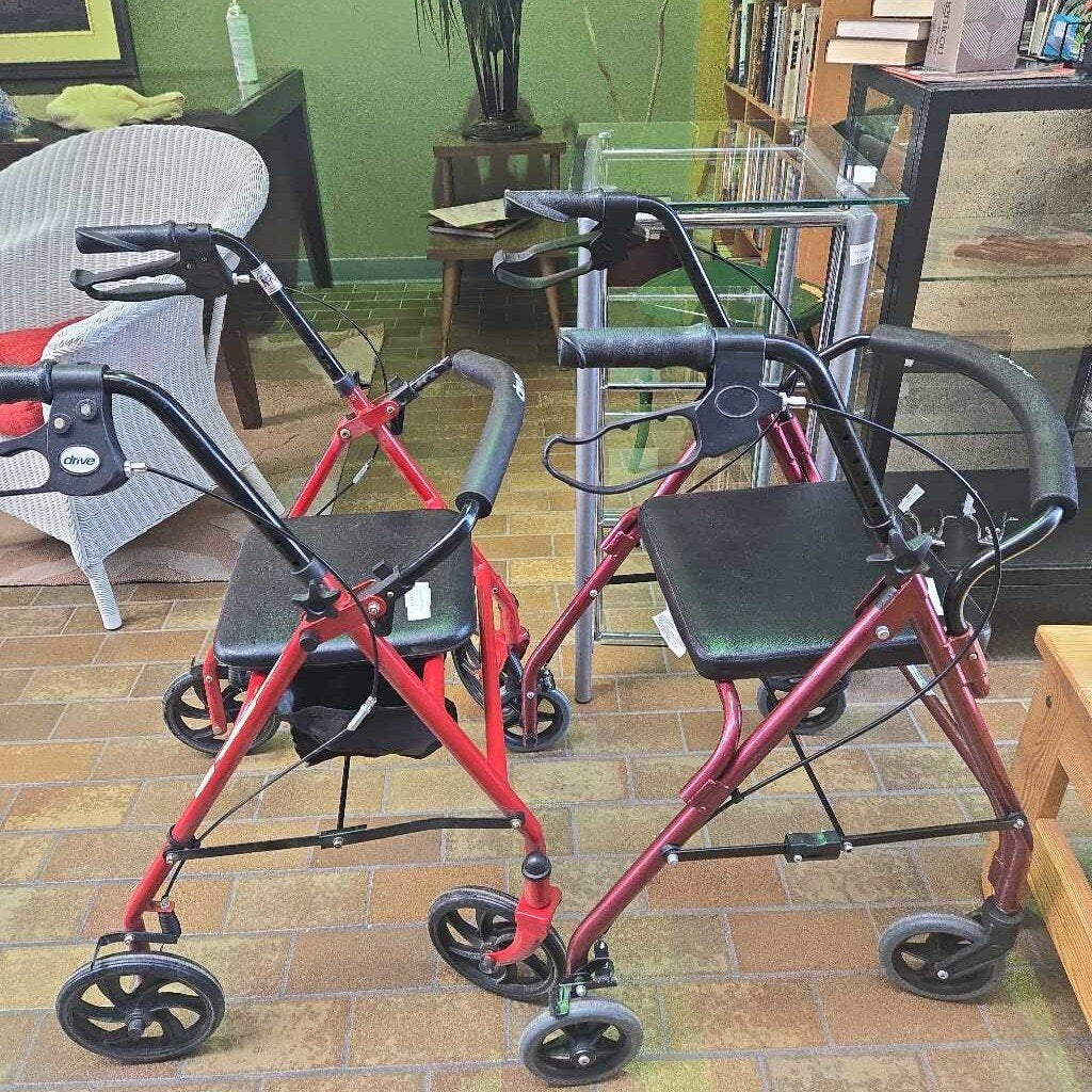 4 Wheeled Rollator Walker