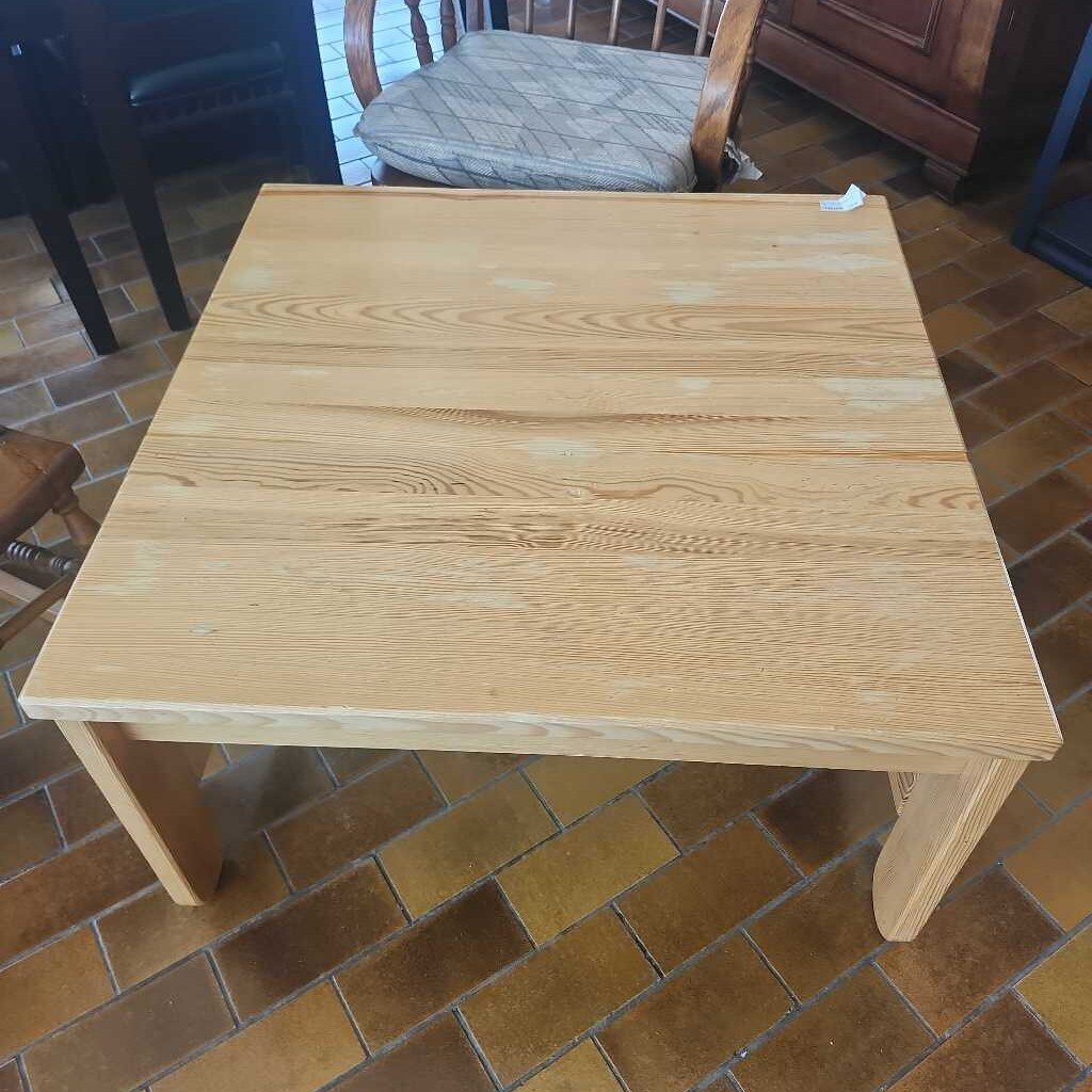 Square Table with Removable Top
