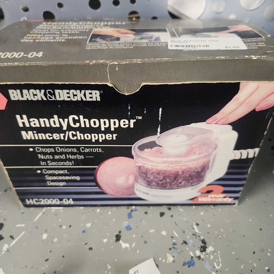 Black And Decker Hand Chopper