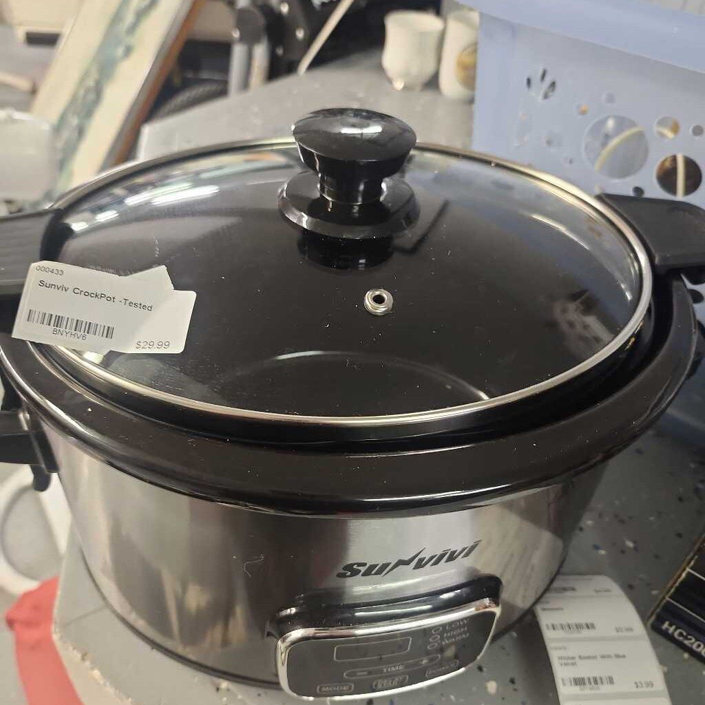 Sunviv CrockPot -Tested