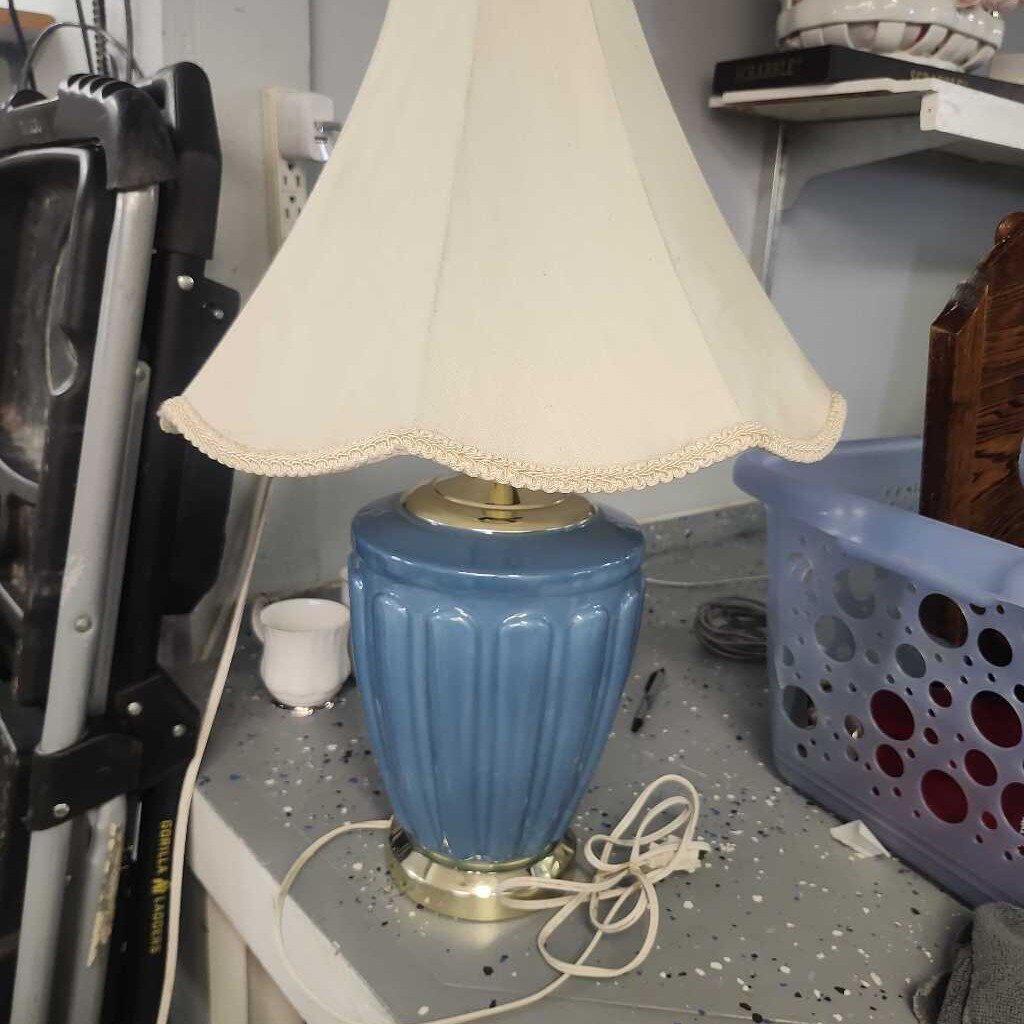 Blue Carminic Table Lamp-Tested