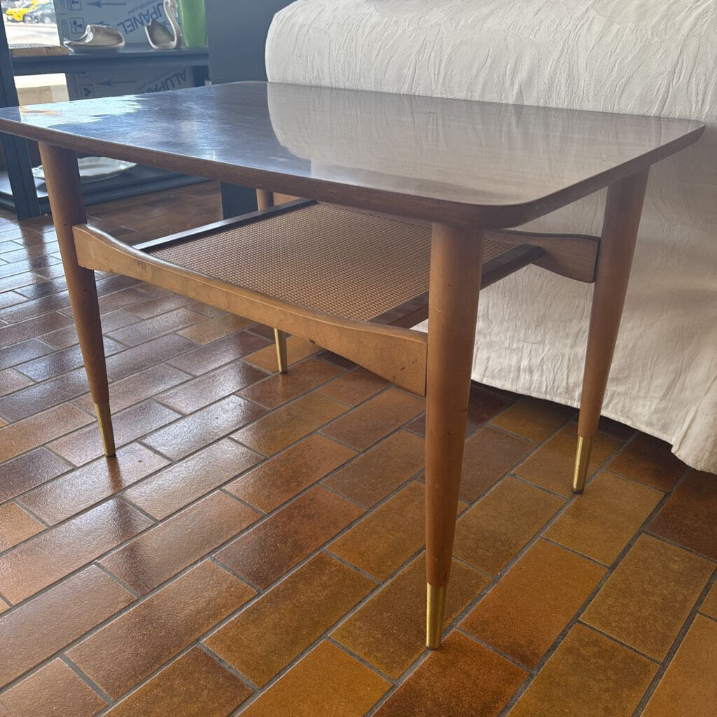 Mid-Century Modern Wood End Table