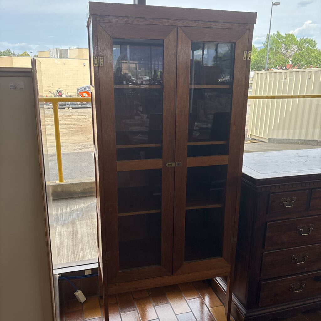 Wooden Curio Cabinet