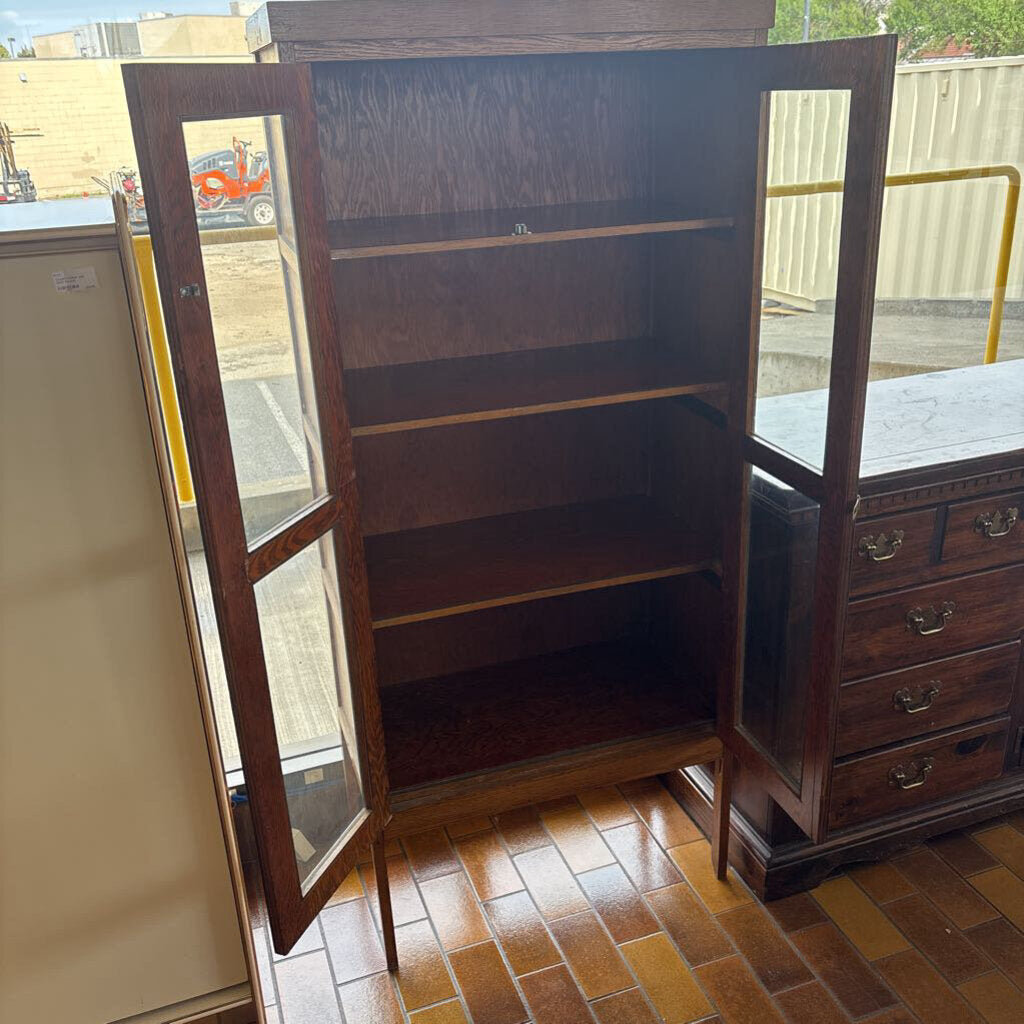 Wooden Curio Cabinet