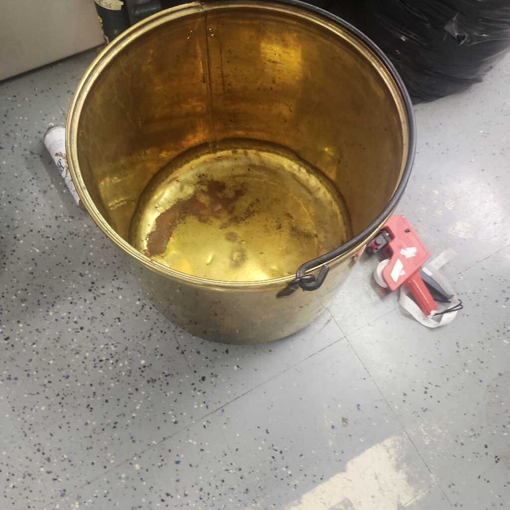 Large Brass Pail