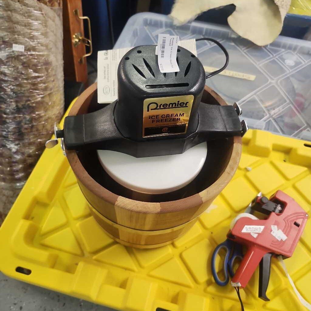 Premier Ice Cream Maker-Not Tested