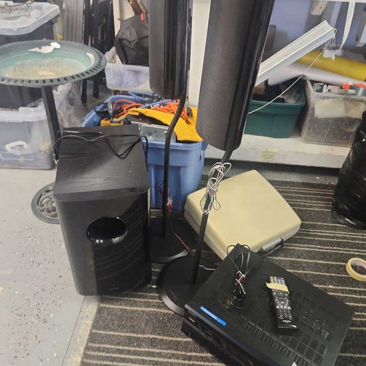 4 Piece Stereo System_-Tested
