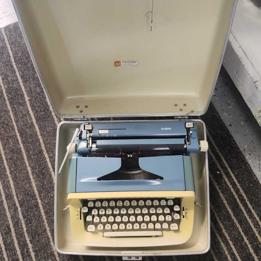 Sabre Portable Typewriter-Not Tested