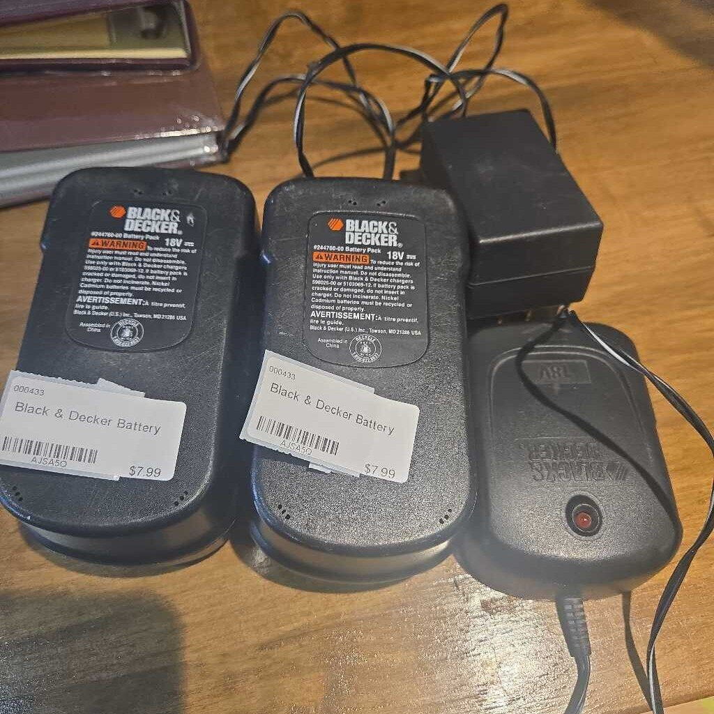 Black & Decker Battery