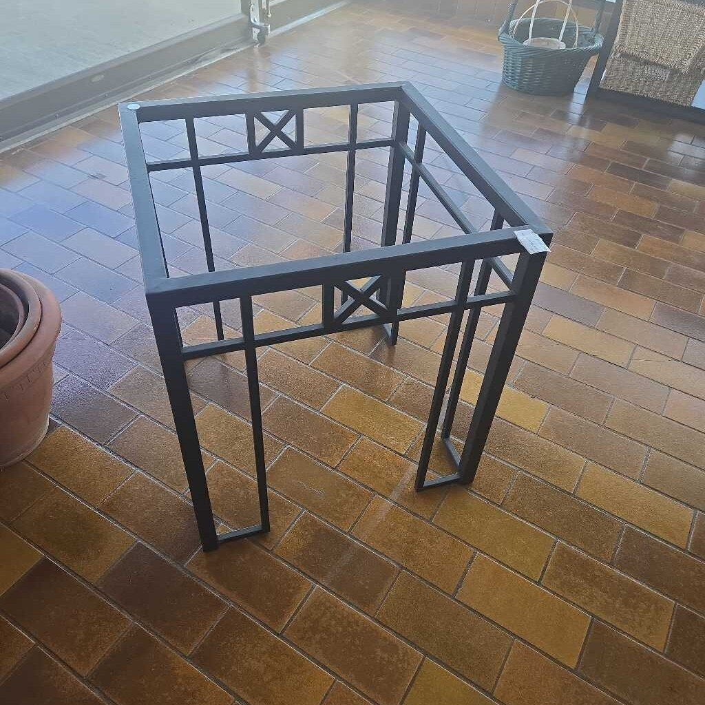 Glass Top Accent Table
