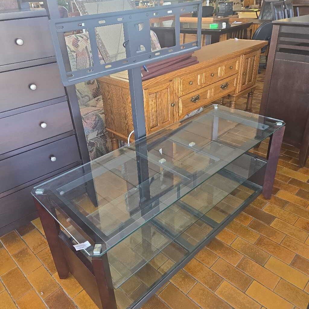 Entertainment Stand With 50 Inch Samsung Smart TV
