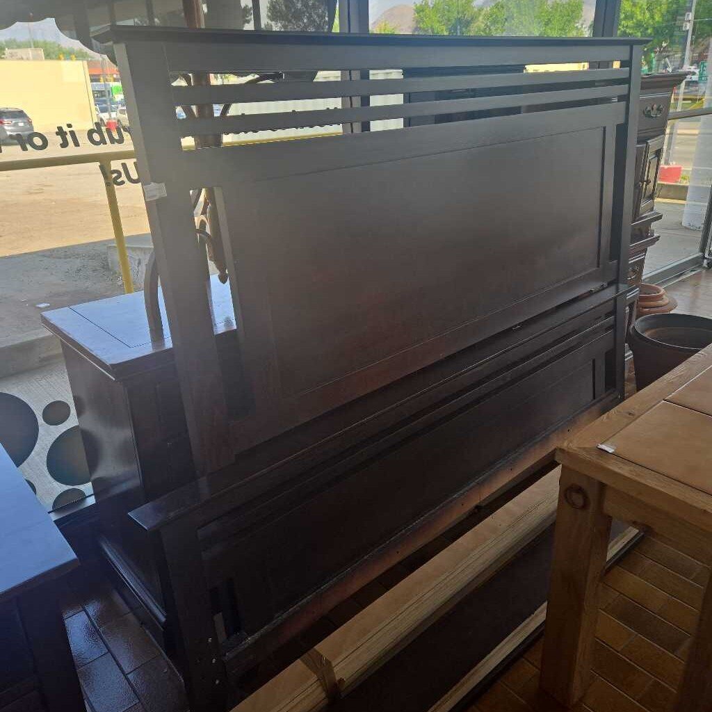 Wooden King Bedframe