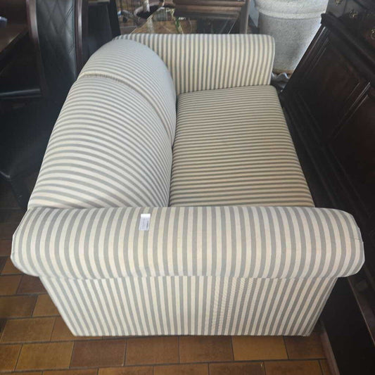 Stripped Hide a Bed Loveseat