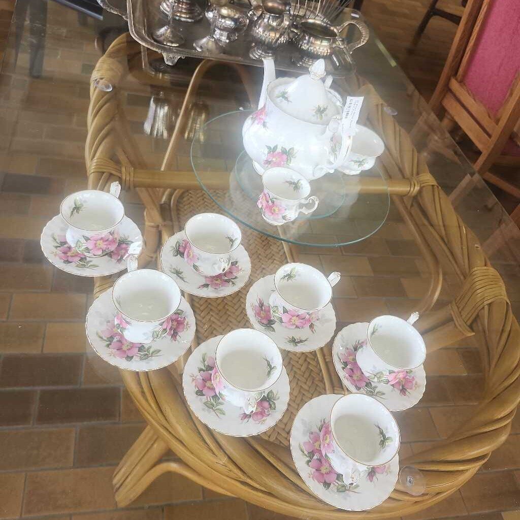 18 Piece Royal Albert Praire Rose