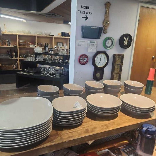 45 Piece Stoneware Dining Set