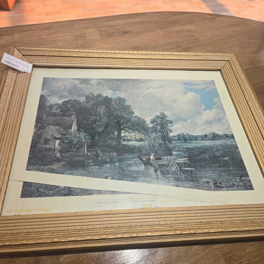 "The Hay Wain" Print In Frame
