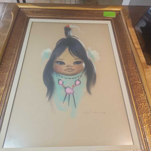 Gerda Christoffersen Art in Frame - Teal