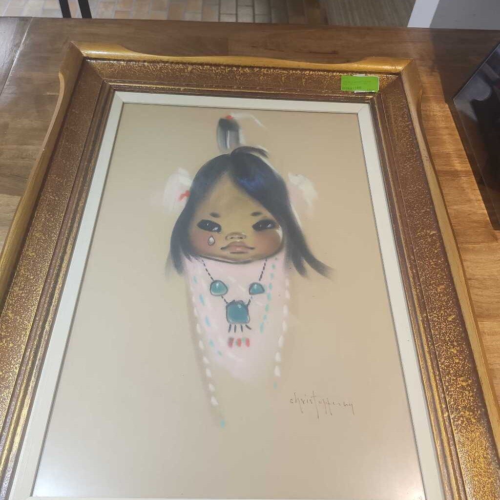 Gerda Christoffersen Art in Frame - Pink