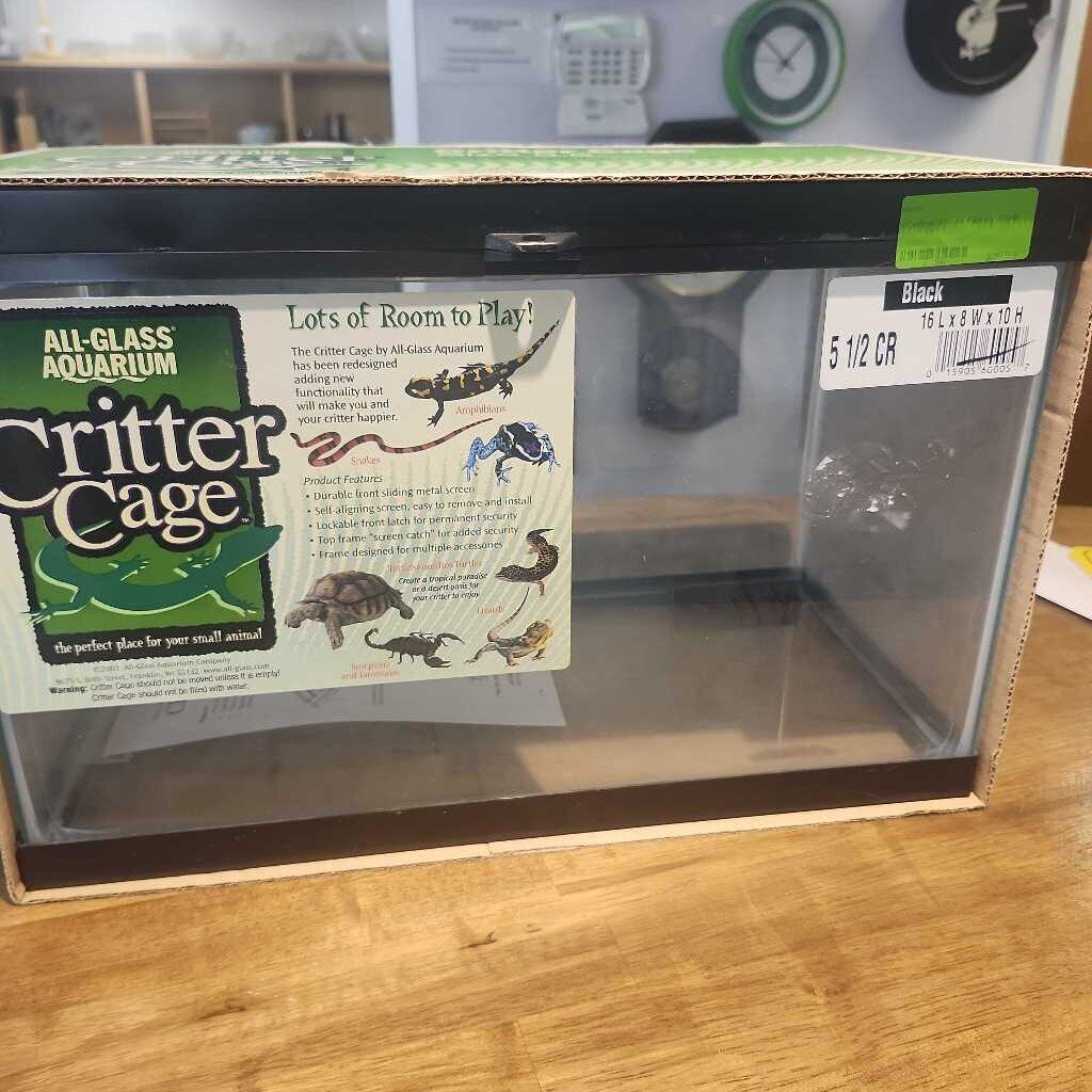 Critter Cage Glass Tank