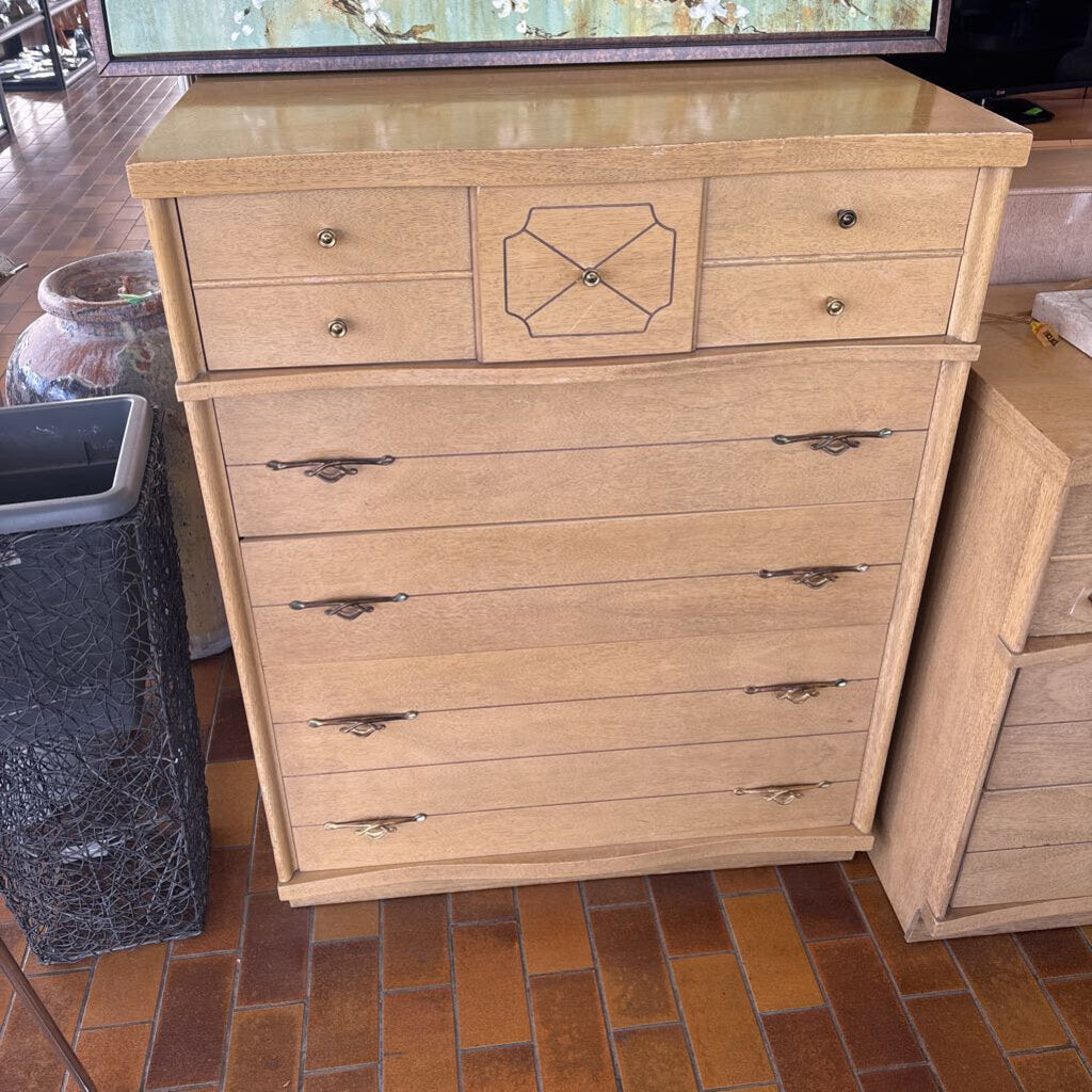 Light Wood Tall Dresser