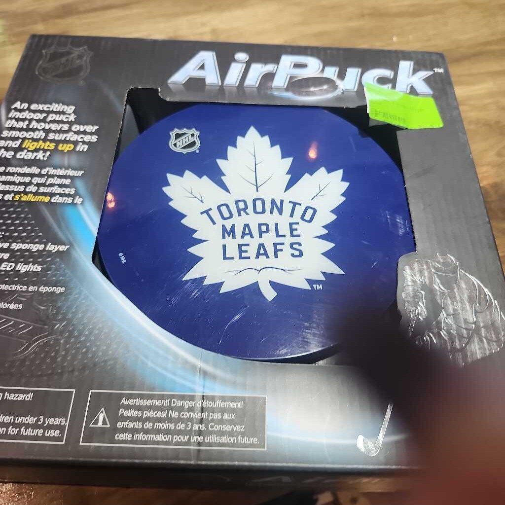 Air Puck Toronto Maple Leaf
