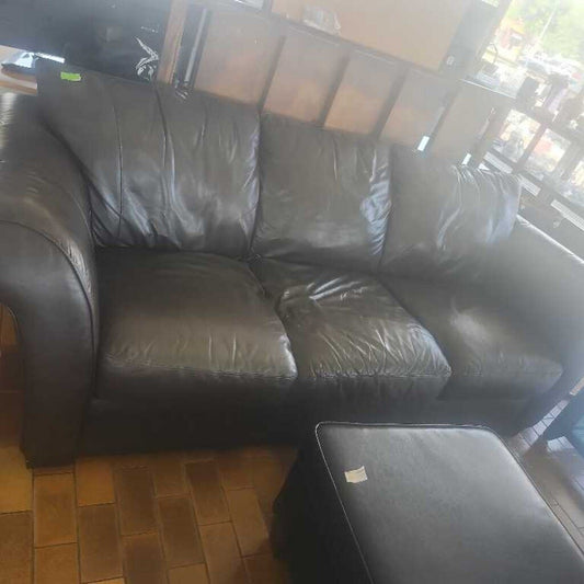 Leather 3-Seater Couch