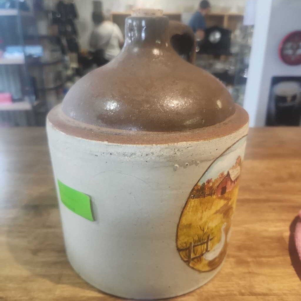 Folk Art Cannister