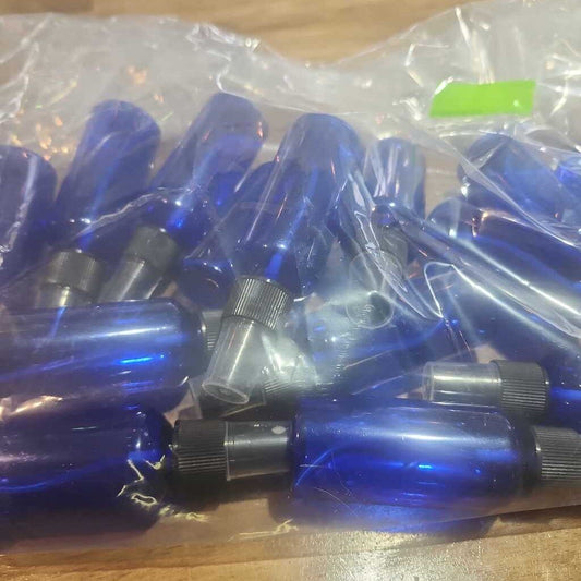 Blue Empty Spray Bottles