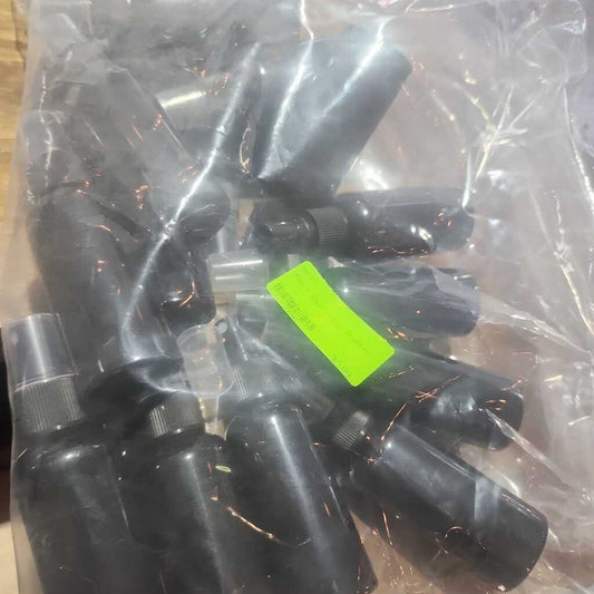 Black Mini Spray Bottles