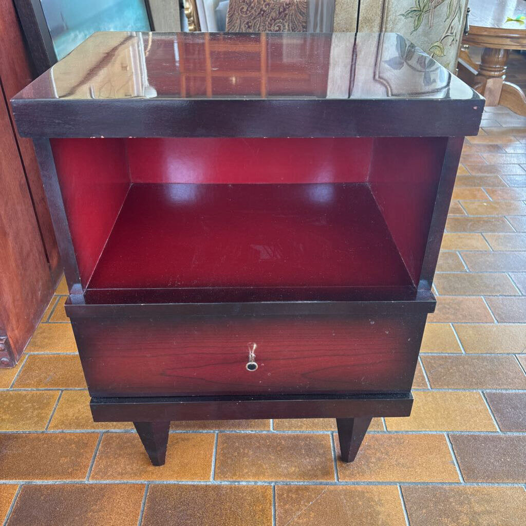 Burgandy NightStand