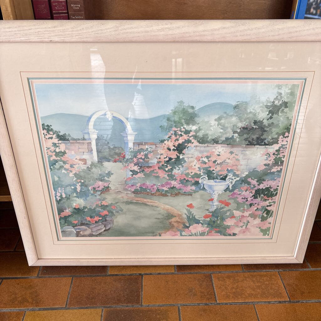 Watercolored Garden