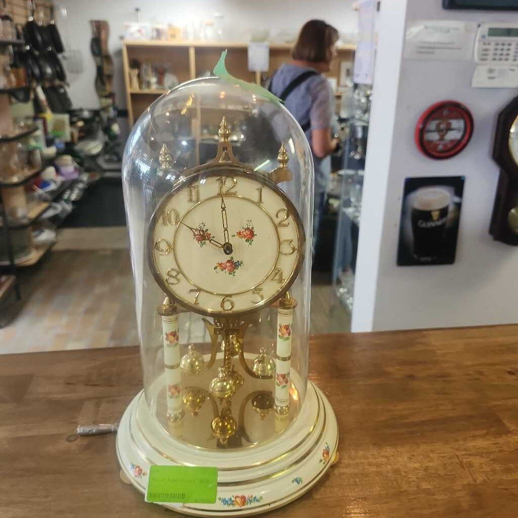 Floral Anniversary Clock