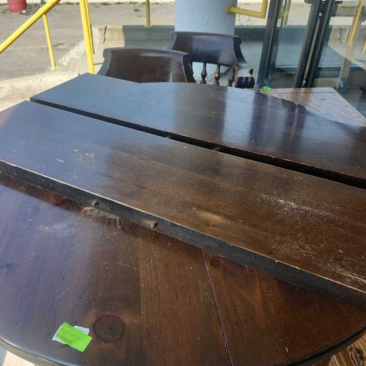 Wooden Table With 6 Chairs