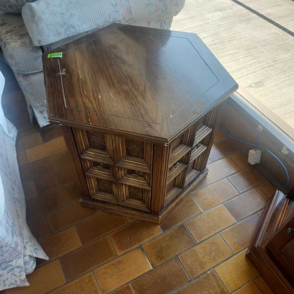 Octagon Side Table