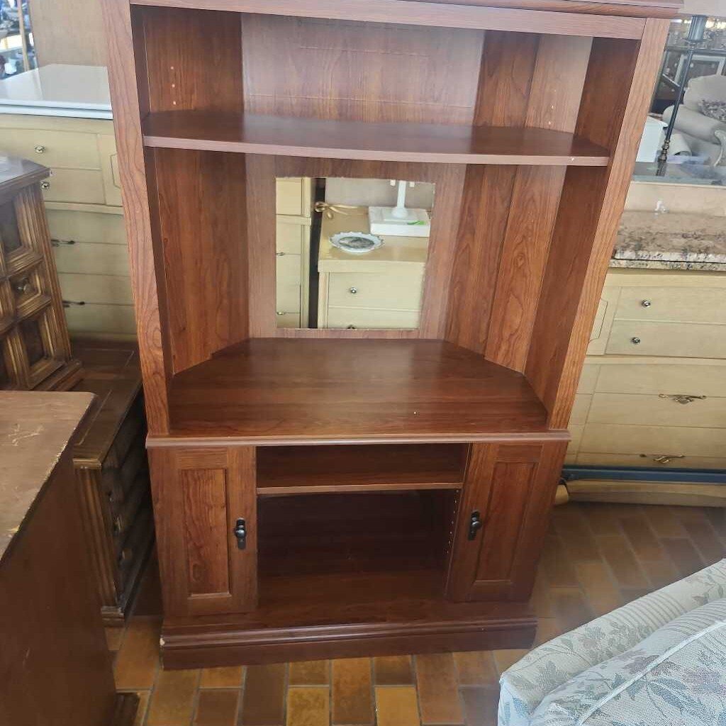 Dark Cherry TV Stand