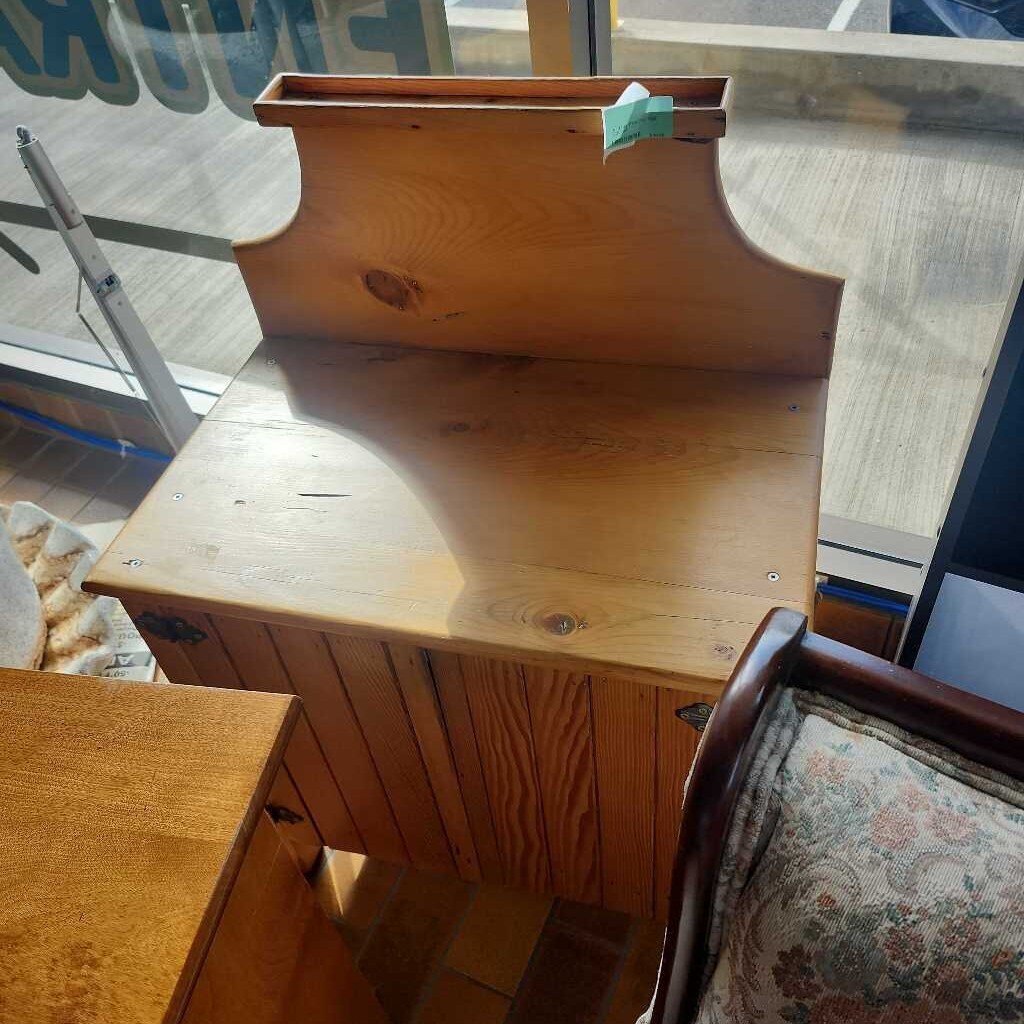 Vintage Pine Dry Sink Cabinet