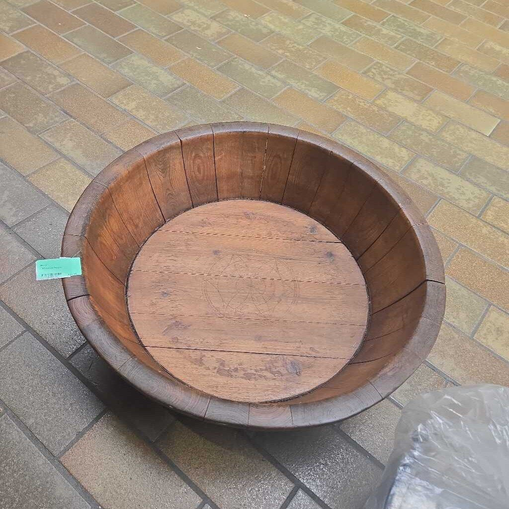 Wooden Basin