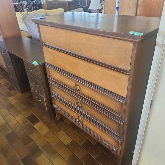 MId Century 5 Drawer Dresser
