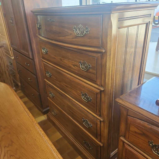 Tall Boy Wooden Dresser