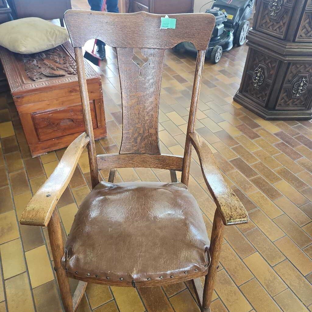 Antique Wooden Rocking Chair