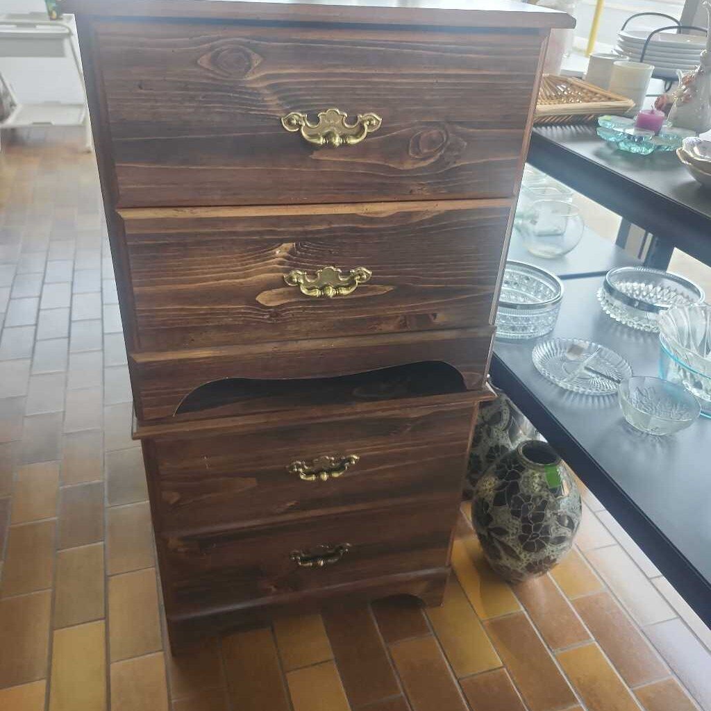 Wood Nightstand