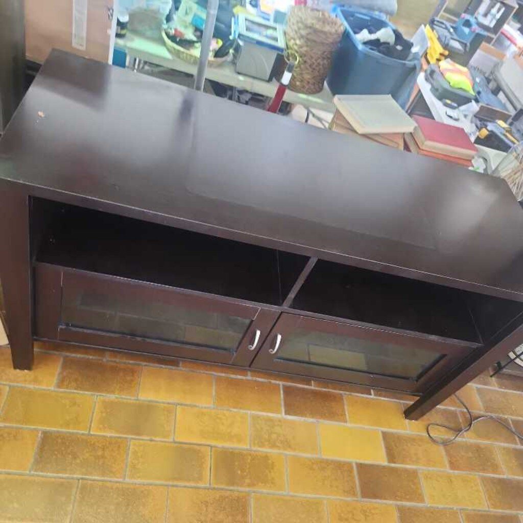 Dark Wood Tv Stand