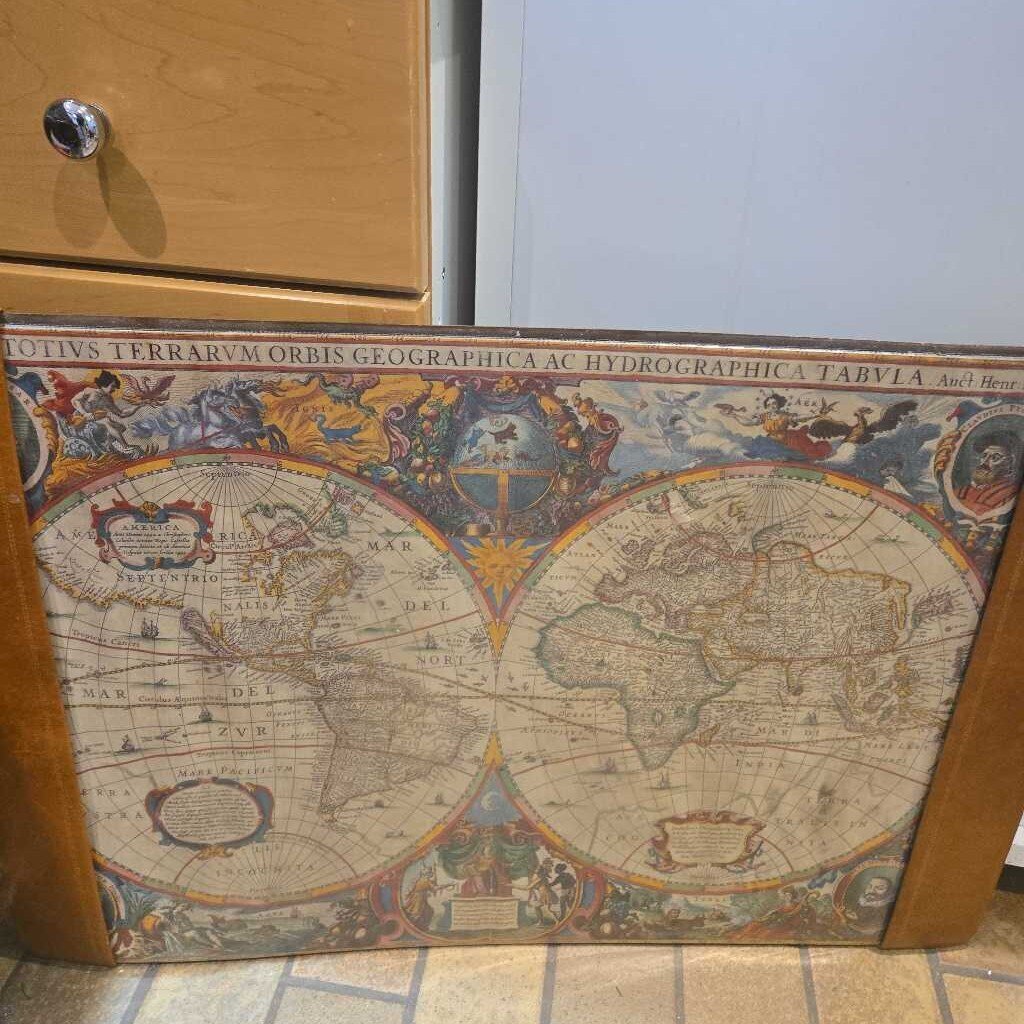 1630s Double-Hemisphere World Map
