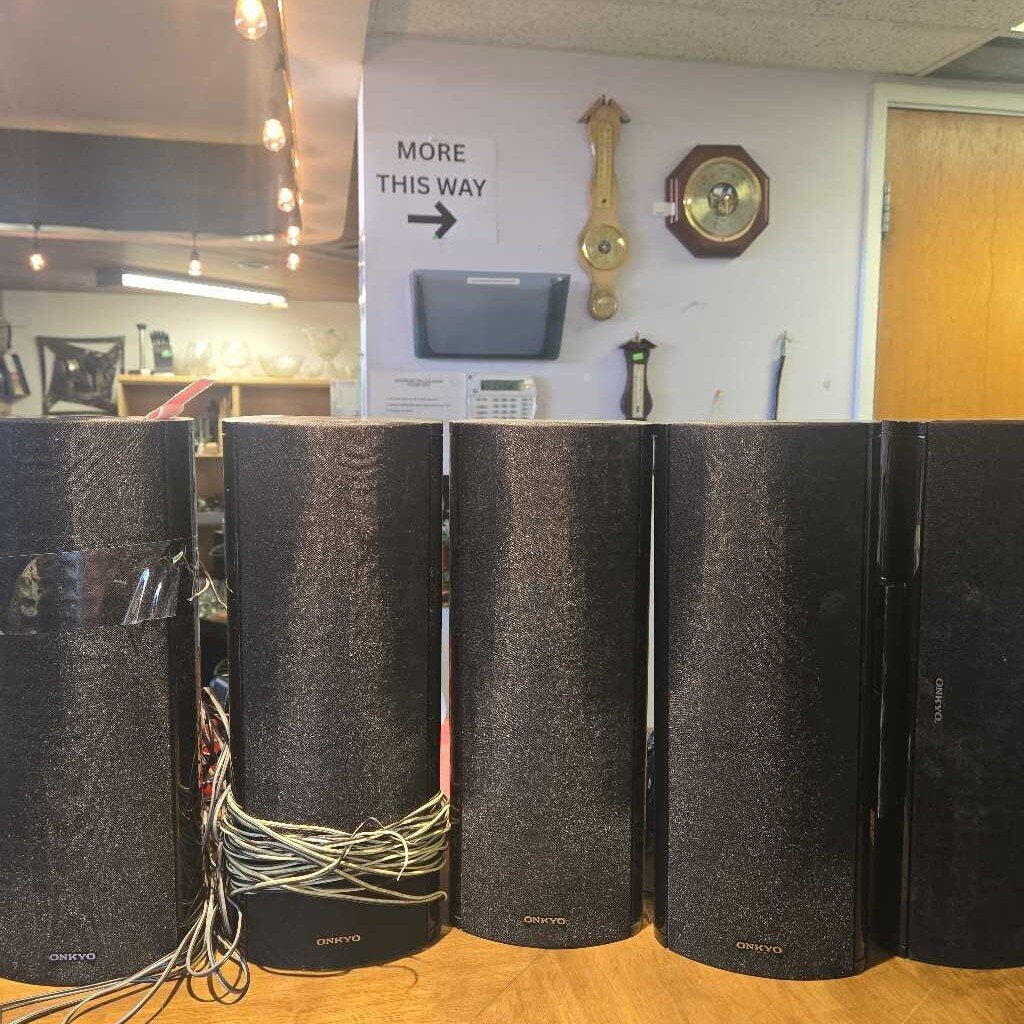 5 Piece Onkyo Speaker Set