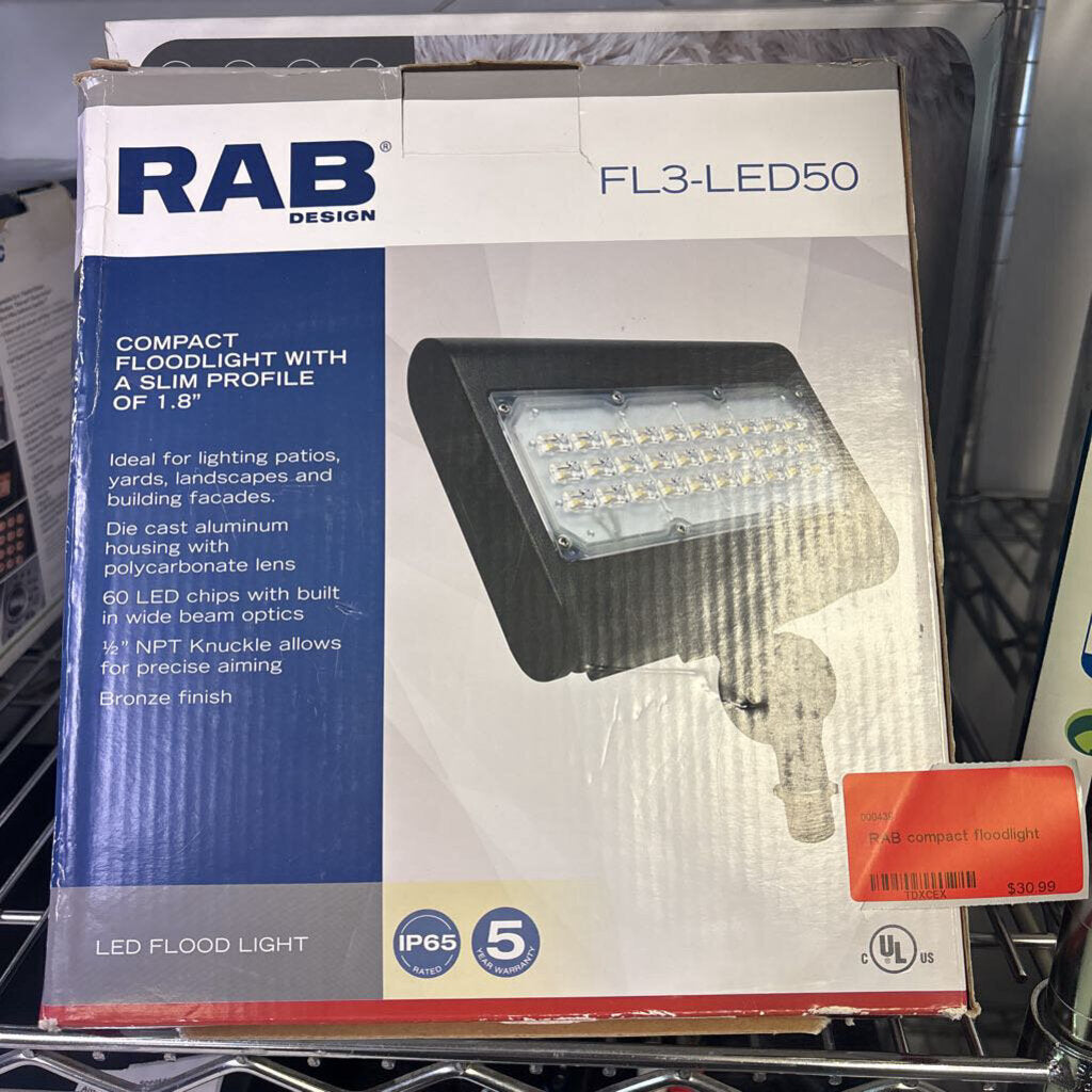 RAB compact floodlight