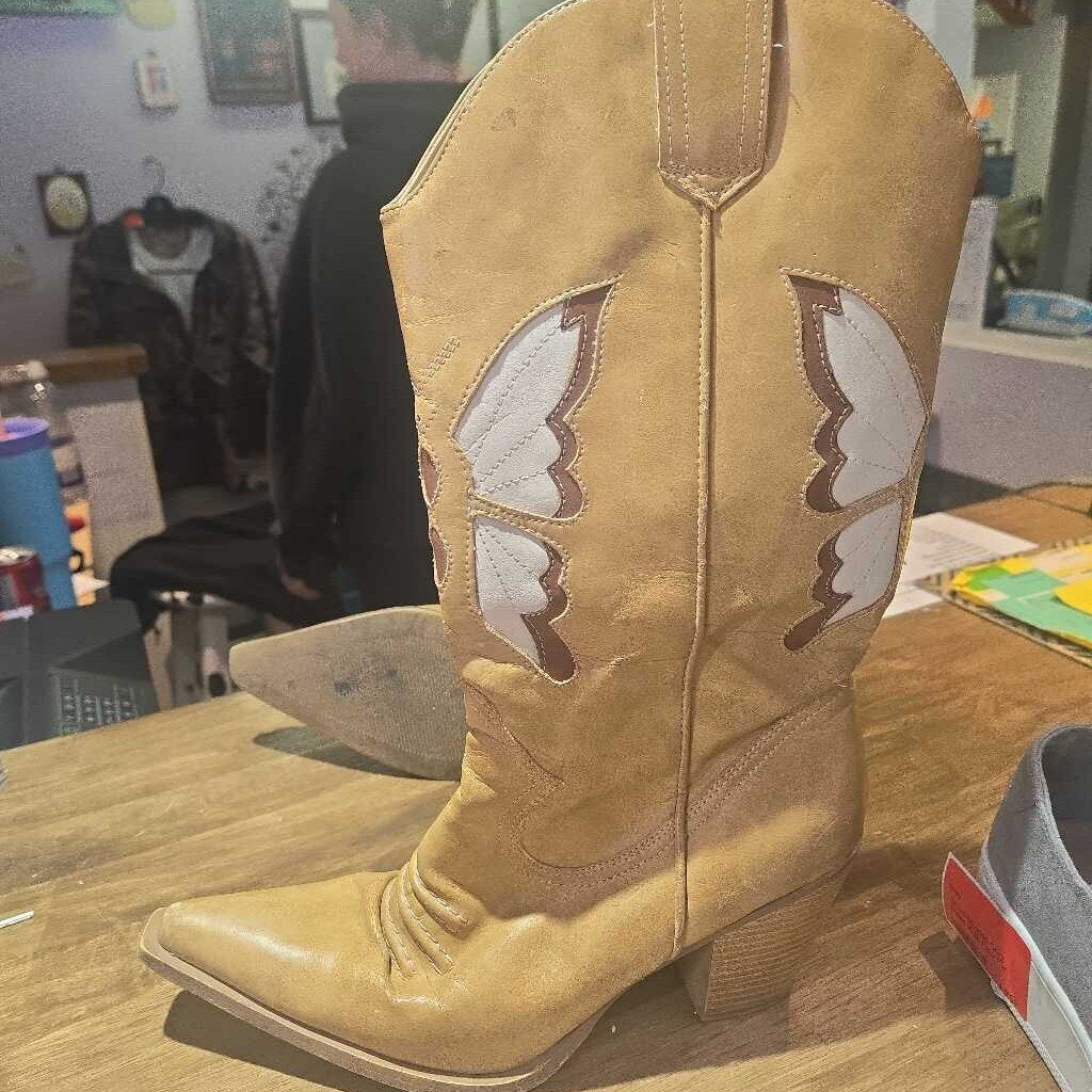 Lower East Side Pleather Boots