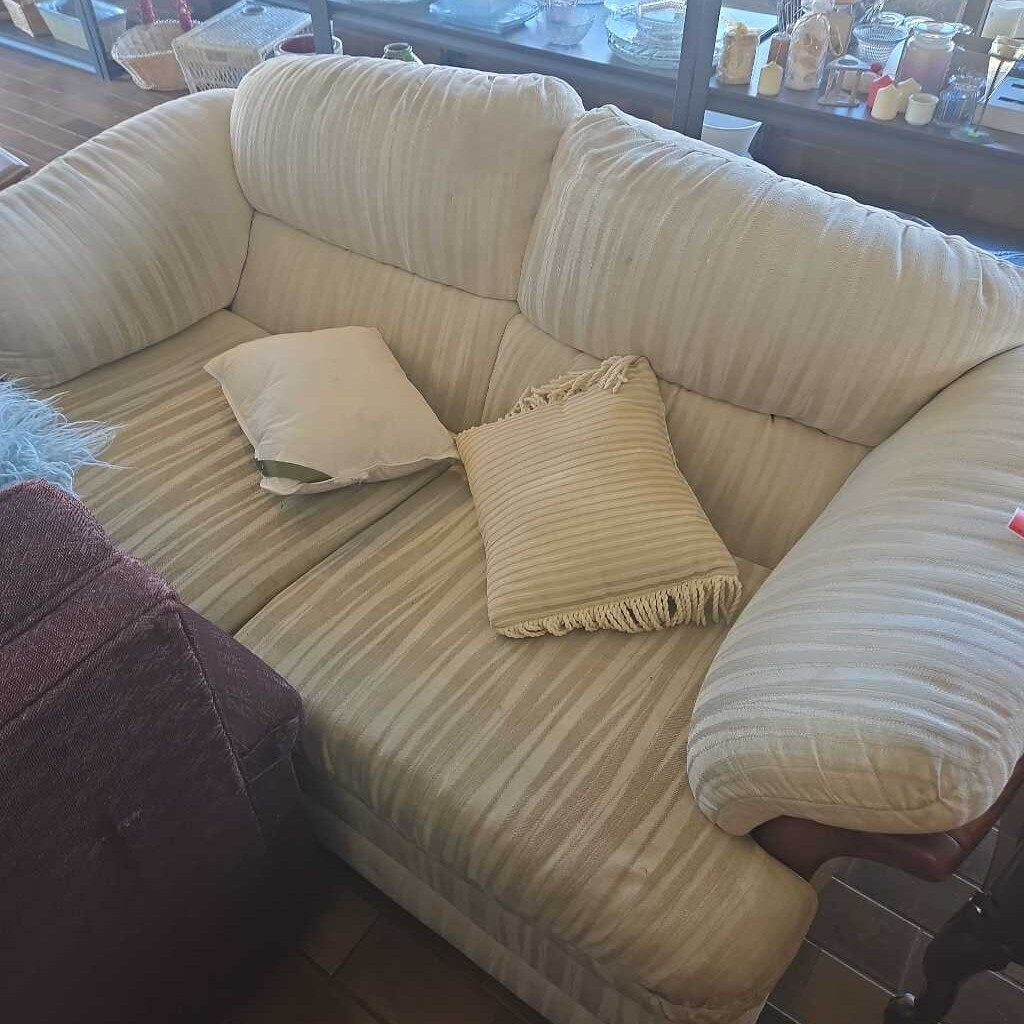Cream Colored Loveseat