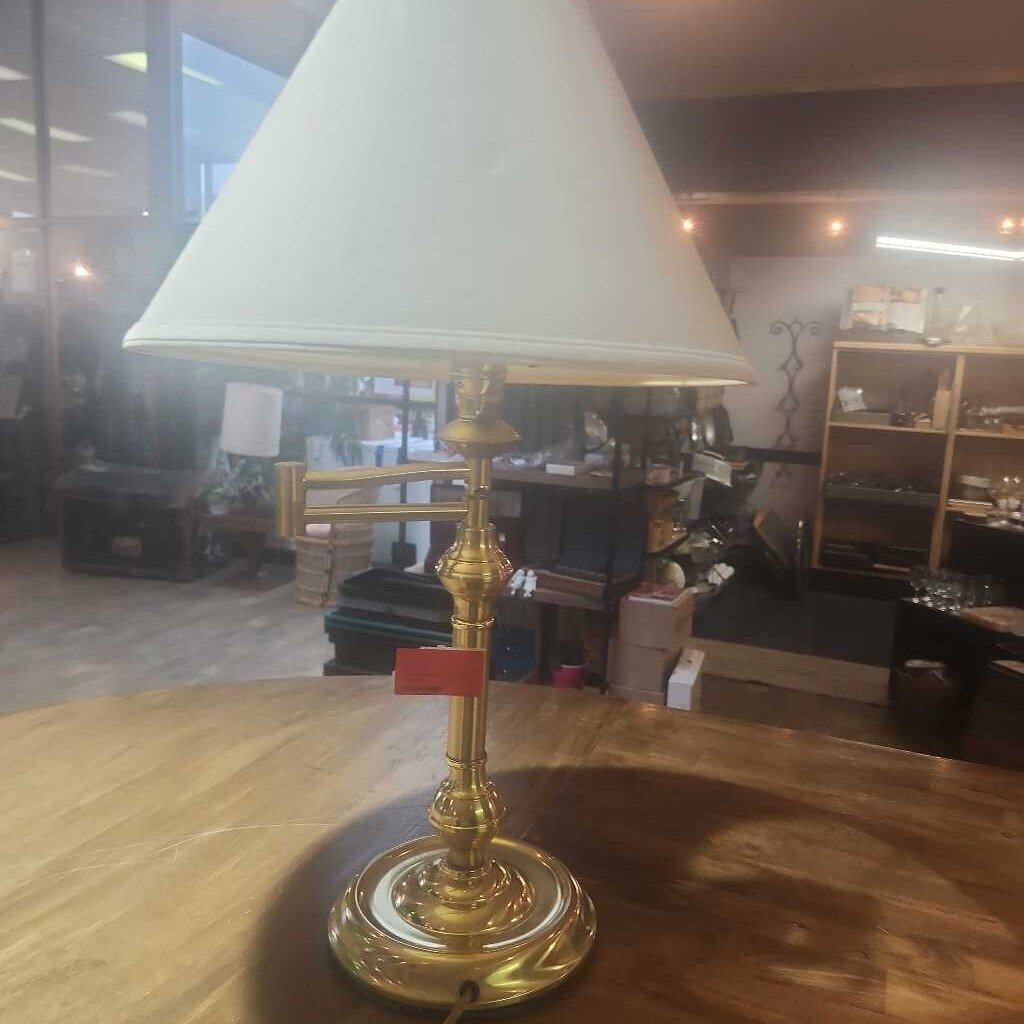 Candlestick Brass Lamp -tested