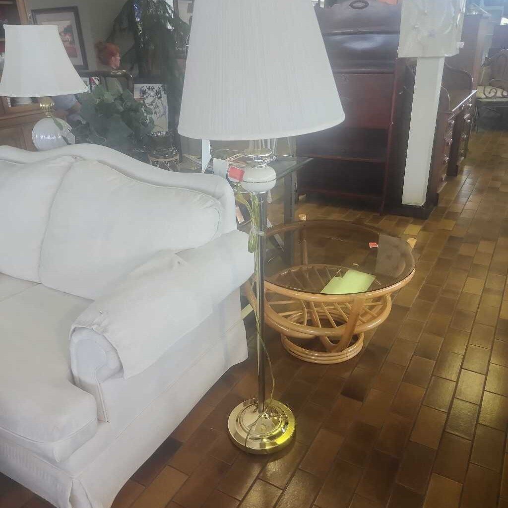 Brass Tall Floor Lamp