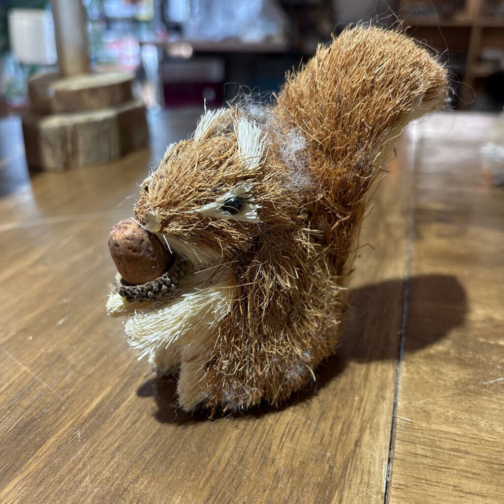 Squrriel with acron figurine